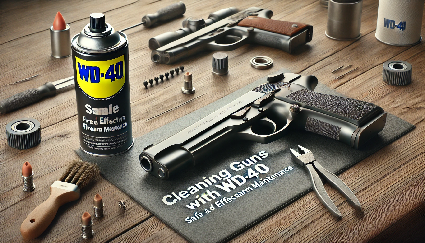 Cleaning Guns with WD40: A Detailed Guide to Safe and Effective Firearm Maintenance